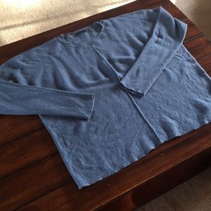 Eileen Fisher merino wool box top